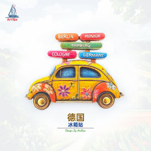 3D Magnetic Beetle Car Fridge Magnet Home Decorations Travel Souvenir Gift Unique Style Other Pattern from China Mainland