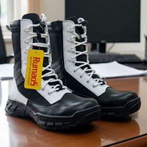 sepatu PDL PROVOST/boots POLRI kulit tactical RUMAOS