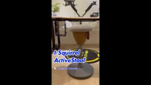 IGREEN Malaysia Ergonomic Stool Chair Height Adjustable【I-Squirrel】Side Seating for Standing Desk