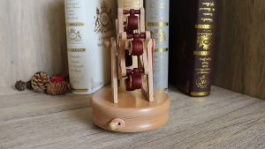 Hộp hhạc gỗ vòng xoay Ferris Music Box