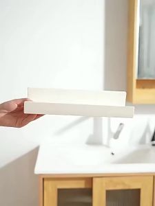 Bathroom Shelf No Drill Wall Mounted Corner Shower Caddy ABS Plastic Storage Rack For Toilet Shampoo Kitchen Bathroom Organizer