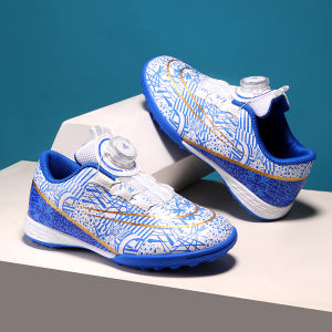 Childrens Football Shoes C Romassey 2024 New Arrival Primary School Girls Training Velcro Falcon Broken Nail Boys Sneakers