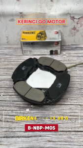 Birkens NBP-M05 Kampas Rem Depan Brake Pad Xtrail T31 09-13