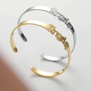 Gl 007 Gelang Nama model font Diploma cuff bisa buat Namamu Sendiri Lapis Emas 24k
