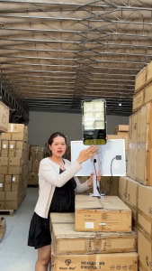 Đèn bàn chải năng lượng mặt trời 300W Mayor Wolf nhôm đúc nguyên khối. Hàng chính hãng pin bên bì IP67 bảo hành chính hãng.