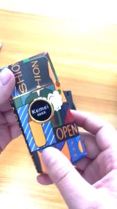 Kemei KM-RS7098 Graffiti Electric Shaver Professional Beard Trimmer Mini Electric Razor Beard Cutting Machine Men Graffiti USB Charging