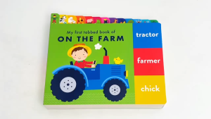 On The Farm My First Tabbed Board Book For Kids & Toddler to Learn