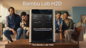 Bambu Lab H2D 3D Printer Dual-nozzle Multi-material 3D Printing