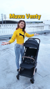 MUWA Venty Baby Stroller | 5.7kg Lightweight Travel Stroller | Cabin Size Compact Foldable
