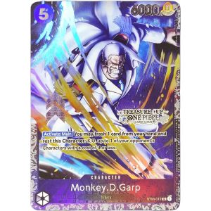 Bandai | DIY ONE PIECE  Collection Cards Monkey.D.Garp Koby OP02 ST06  EN  High Quality Self Made Game Anime Cards Gift Toy
