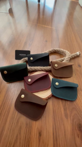 New Arrival Genuine Leather Coin Purse Wallet Mini Small Bag For Men and Women