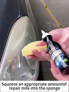 Car Care Headlight Cleaner and Scratch remover kit detailing for car motorcycle bike body lens repair headlamp restorer polisher restoration products lens polishing protection spray