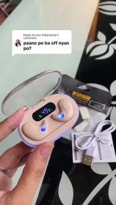 X55 Không Dây Ngủ Tai nghe nhét tai earbuds HIFI âm thanh nổi Xây Dựng Trong Mic Màn hình LED Tai Nghe nút điều khiển tai nghe chống nước Tiếng Ồn Hủy Bỏ