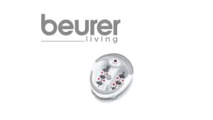 Chậu Ngâm Chân BEURER FB50 Bồn Massage Chân Giúp Lưu Thông Khí Huyết Giảm Căng Đau Cơ Nhập Đức BH 12 Tháng