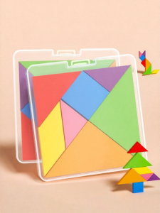 OUKUMAN | Magnetic Tangram Puzzle Intelligence Development Math Educational Toy