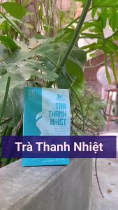 Trà THANH NHIỆT THÁI HƯNG Giải nhiệt mát huyết lợi tiểu - Hộp 25 túi lọc x 10g