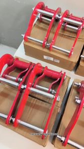 CPA FORD RANGER T9 COMFORT SHACKLE 2.5INCH LIFT KIT SET RED (11733)