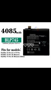 New Battery 4085mAh BLP745 Battery For OPPO Oneplus 7T Pro 7 T Pro Mobile Phone Batteries Tools CLZ