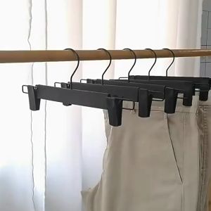 5Pcs Pants Hanger Trousers Clip Hangers for Skirt Clothes Bra Seluar Strong Double Layer Metal Plastic Clips Penyang
