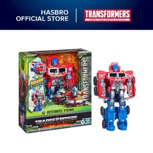 Transformers Toys Transformers: Rise of the Beasts Movie Smash Changer Optimus Prime Action Figure 9-inch