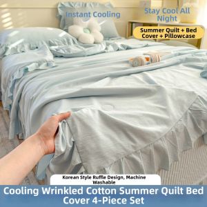 Kiss Dear | Cooling Summer Bed Cover Set Washable