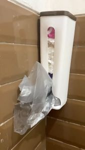 Dispenser Kantong Plastik / Dispenser Kresek Bekas - Tempat Kantong Plastik Tempel by Einstein-Store