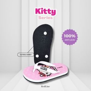 sandal japit anak redline KITTY series(size23-27)