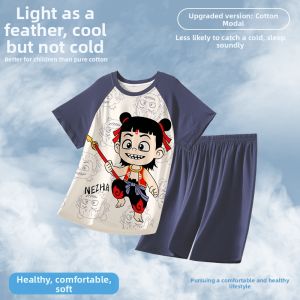 SHAPRA | Summer Boys Thin Pikachu Pajama Set