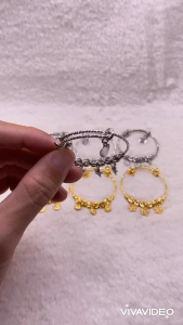 Vòng tay trẻ em Lắc tay cho bé Phụ kiện trang sức xi mạ bạch kim và vàng 18k KKEBT00