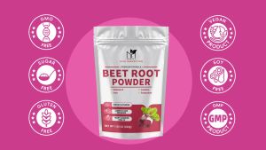 Organic Beetroot Powder Natural Nitric Oxide Supplements Rich In Antioxidants Blood Pressure Support Improve Stamina Enhance Ability 甜菜根粉