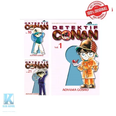 Komik Detective Conan Premium Aoyama Gosho Terbitan Elex Media Komputindo