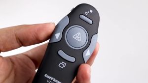 PROMO Taffware Laser Pointer Presentasi RF Wireless 15 Meter Model Mini Serbaguna - K100