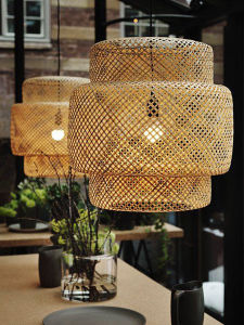 YILI | Japanese Bamboo Weave Pendant Light
