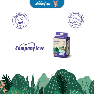 【Free 10 Pcs】Company Love ผ้าอ้อมผู้ใหญ่ แบบแปะเทป ผ้าอ้อมบางเฉียบ ผ้าอ้อมผู้ใหญ กันรั่ว - L/XL (9 ชิ้น/10 Packs)