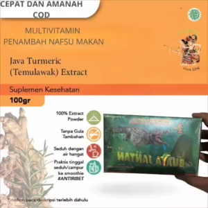 ekstrak daun lidah buaya kapsl asli 1box 10sachet original