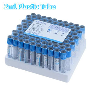 10ml/5ml/2ml Sterile Buffered Sodium Citrate 1:9 Blood Collection Coagulation Tubes 100pcs Plastic Tube Pet Animals Lab Supplies