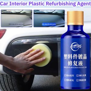 Car Plastic Restorer Car Interior Leather And Plastic Refurbishing Agent Scratch Repair Agent Plastic Refurbishment