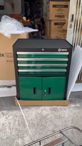 Tủ đựng đồ nghề 4 ngăn và 2 cánh 692x468x840mm Sata 95125