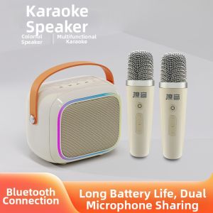 LIAOYIN | Wireless Karaoke Portable Speaker Microphone Hi-Fi Bluetooth Audio
