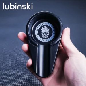 Deva Shop_ Gạt tàn xì gà 1 điếu chất liệu sứ Lubinski YJA-20013_gửi màu ngẫu nhiên