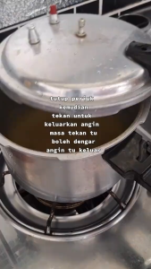 AKIRO HOME High Quality 4L Pressure Cooker Aluminium Alloy Kitchen Cooking Pot Cookware Periuk 006 太空铝压力锅