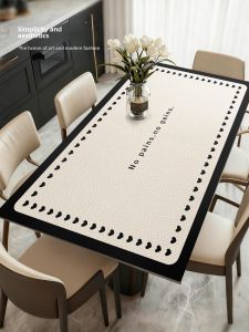 LUOYOUTE | Waterproof Oil-Resistant Heat-Resistant Leather Table Mat