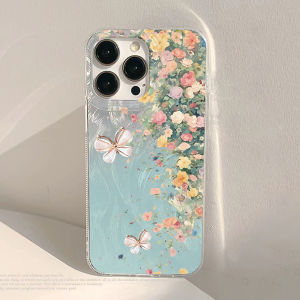 Colorful Fowers Phone Case Silicone For Samsung A56 5G S25 Ultra 5G S22 Ultra S25 5G A55 A36 A15 S24 S23 FE A32 4G Cover Funda
