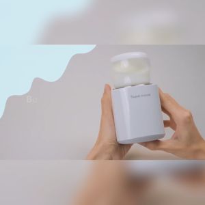 [Pre-order] Supermama Lab Milk Warmer Set with 8 adapters | Portable & Wireless | USB-C Charging | Gentle Heating