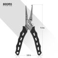 Booms Fishing F07 Fishing Pliers Stainless Steel Braid Line Scissors Wire Cutter Hook Remover Multifunctional Fishing Gear Tools. 