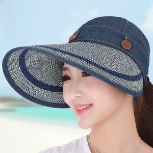 Mũ Chống Nắng Mùa Hè Có Thể Gập Lại Cho Nữ Mũ Đi Xe Đạp Mũ Che Nắng Chống Tia UV Mũ Đi Biển Mũ Đi Chơi Mũ Đi Chơi
