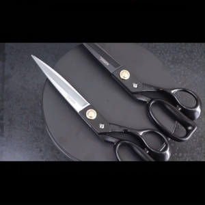Black Scissors for Tailor DIY 8 - 12 Inch Household Large Scissors Tailors shears