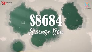 Oxihom S8684 Container Box Plastik Kontainer Storage Box Kotak Penyimpanan