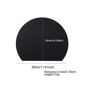 1PC/2PCS half round cutting board Non-slip wear resistant bendable easy to clean drain cutting board Kitchen food cutting board