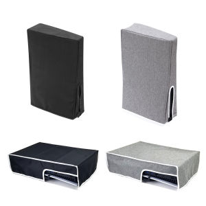 Black Dust Proof Cover for PS5 Console Protective Case Anti-Dust Gaming Accessory